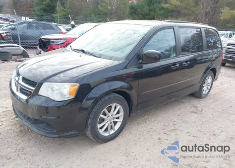 2014 Dodge Grand Caravan Sxt from USA, damaged, VIN 2C4RDGCG7ER153940